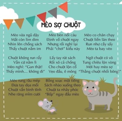 Bài thơ Mèo sợ chuột (Nguyễn Lãm Thắng)